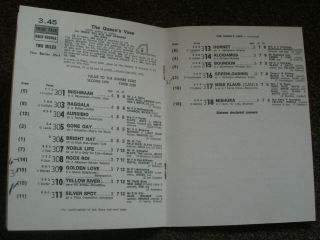 vintage Royal Ascot horse racing programmes set 1970 3