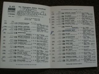 vintage Royal Ascot horse racing programmes set 1970 7