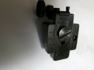 VINTAGE PARKER HALE PH6E REAR RIFLE SIGHT FOR SPRINGFIELD,  MAUSER,  ENFIELD 8