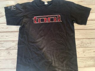 Vintage Tool Los Angeles Tour Concert Band Black T - Shirt Sz Large