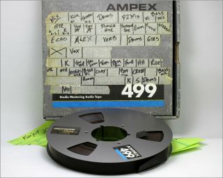 Vintage Ampex 499 1 " X2500 