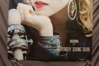 Vintage Madonna desperately seeking susan Movie Poster 1985 Orion Pictures 80s 3