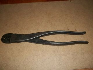 Vintage Us Navy Tool Burndy Hytool Y14mv For Hydent Connectors Crimper Pliers
