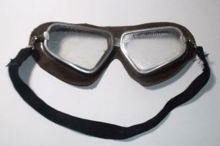 Vintage Goggles Flying Aviator Motorcycle Pilot Fancy Dress Costume,  Steampunk