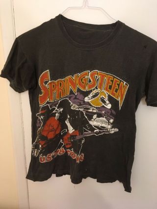 Vintage Bruce Springsteen 1978 U.  S.  Tour T Shirt