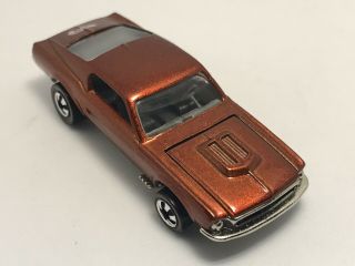 Hot Wheels Redline 1968 Custom Mustang Vintage 25th Anniversary Brown