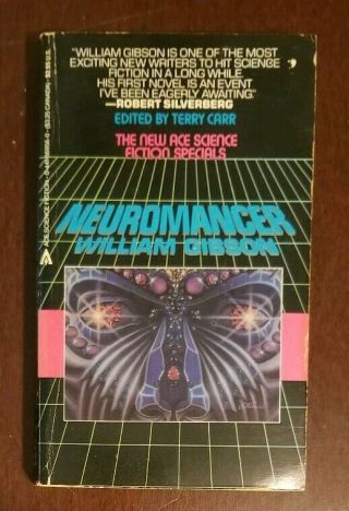 Neuromancer By William Gibson,  1984 Ace First Printing,  Paperback