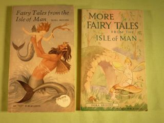 Fairy Tales From The Isle Of Man Dora Broome 1973 & More Tales 1970