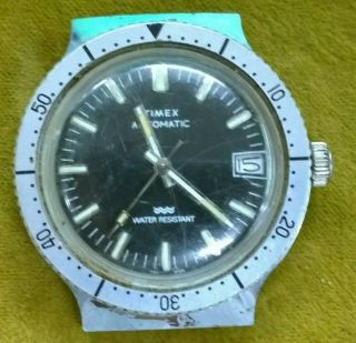Vintage Timex Automatic Diver Men 