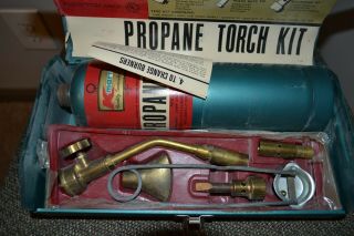 Vintage Kmart K Mart Propane Torch Kit With Accessories - Complete Set