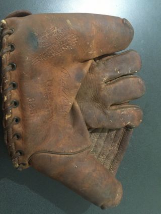 Two Vintage Baseball Gloves One 1940 