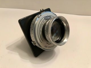 Vintage Ilex No.  3 Universal Shutter 158mm & Kodak Series Vii 2 " Adapter Ring