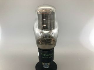 Sylvania 2a3 Black Plate Power Vacuum Tube Outstanding Specs At1000