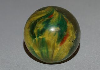Vintage Marbles Shrunken Onionskin J/o 11/16 " - 18mm