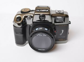 Vintage Olympia El1124 Film Camera No Focus 50mm Waist Level View Finder