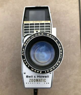 Bell & Howell Director Series Zoomatic 8mm Dual Electric Eye