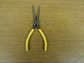 Vintage Crescent Thin Nose Needle Nose Plier No 777 - 7 Spring Loaded 7 " Inch