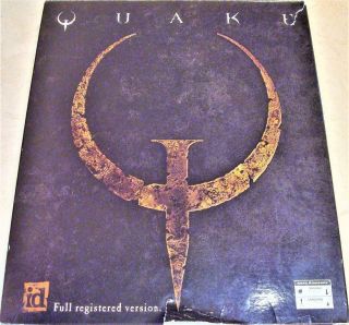 Quake Full Registered Version Game (PC,  1996) Big Box Vintage Windows CD - ROM 4