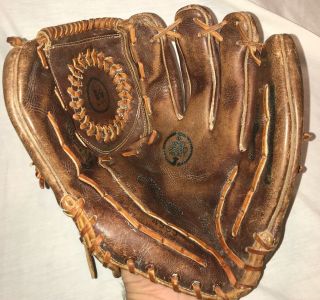 Vintage King Baseball Glove Leather Professional Model 4985 12.  5” Rht