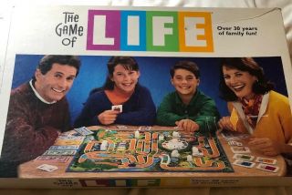 Vintage Game Of Life Board Game 1991 100 Complete Family Fun