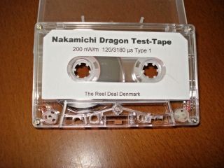 Nakamichi Dragon Or 480 / Bx - 1 Decks Test Tape,  Pink Noise
