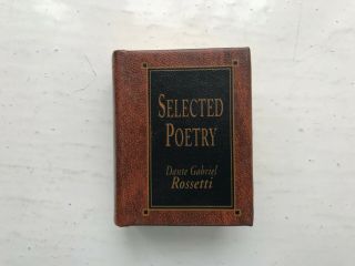 Del Prado Miniature Book Classics - Selected Poetry - Dante Gabriel Rossetti