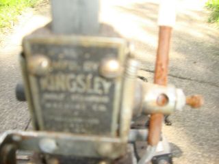 Vintage Kingsley Gold Stamping Machine Hot Foil Stamping parts repair 4