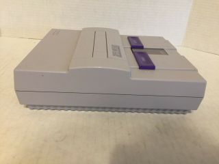 Vintage Nintendo SNES Console Only Cleaned VG 3