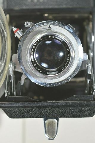 Vintage Zenobia Camera (Hesper Anastigmat F1:3.  5 75mm Lens (Very Fine) 6