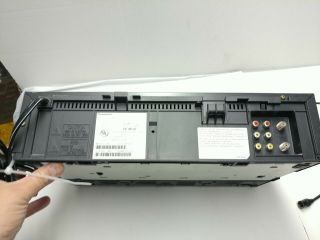 Panasonic PV - V4540 VCR/VHS Player Recorder Omnivision 4Head w/ Remote & AV Cable 5