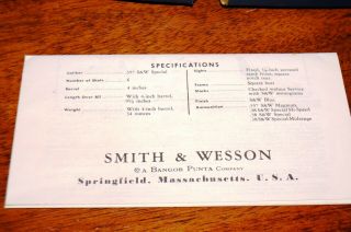Vintage Smith & Wesson.  357 S&W Model 13 - 1 Factory Box Pistol Revolver 4