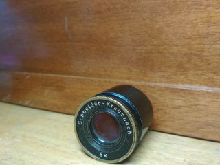 Vintage Lens Schneider Optik Kreuznach 8X 3