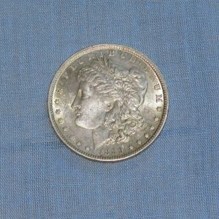 1889 Morgan Silver Dollar 90 Silver - Vintage U.  S.  Currency Coin