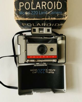 Vintage Polaroid Folding Land Camera Model 220
