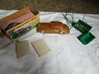 Vintage Marx Rolls Royce Battery Operated Remote Control