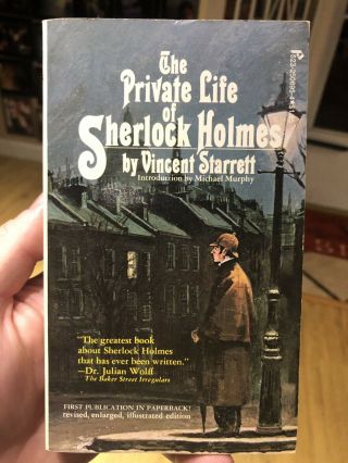 The Private Life Of Sherlock Holmes By Vincent Starrett Paperback