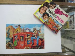 Vintage 1967 Fairchild The Monkees Official Monkee Puzzle 100 Complete