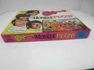 Vintage 1967 Fairchild The Monkees OFFICIAL MONKEE PUZZLE 100 Complete 4