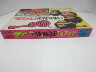 Vintage 1967 Fairchild The Monkees OFFICIAL MONKEE PUZZLE 100 Complete 6