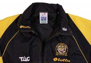 Vintage Late 1990s Richmond Tigers Lotto Wet Weather Jacket Rain Coat Size XL 2