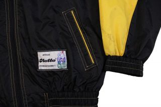 Vintage Late 1990s Richmond Tigers Lotto Wet Weather Jacket Rain Coat Size XL 5
