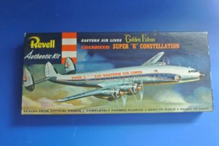 Vintage Revell Lockheed G Constellation [eastern Airlines] 1/128,  Bonus