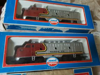 Vintage Model Power HO Scale TRAIN SET,  2 engines,  transformer,  & much more 2