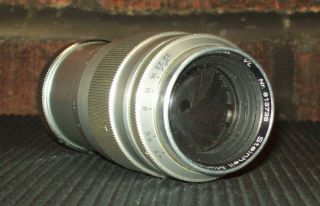 Vtg Steinheil Munchen Culminar 1:4.  5 F 135mm Vl Camera Lens Nr 813738 Germany