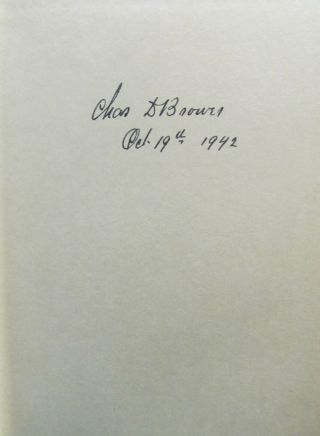 FIFTY YEARS BELOW ZERO by CHARLES D.  BROWER (SIGNED BY THE AUTHOR) - HCDJ 1942 2