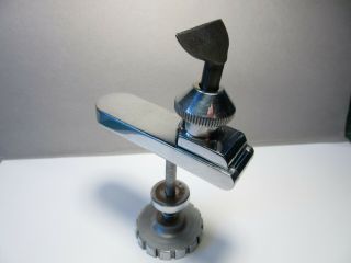 Vintage Swartchild Flip Over Tool Rest W.  Mounting Bolt,  Watchmakers Lathe Tool.
