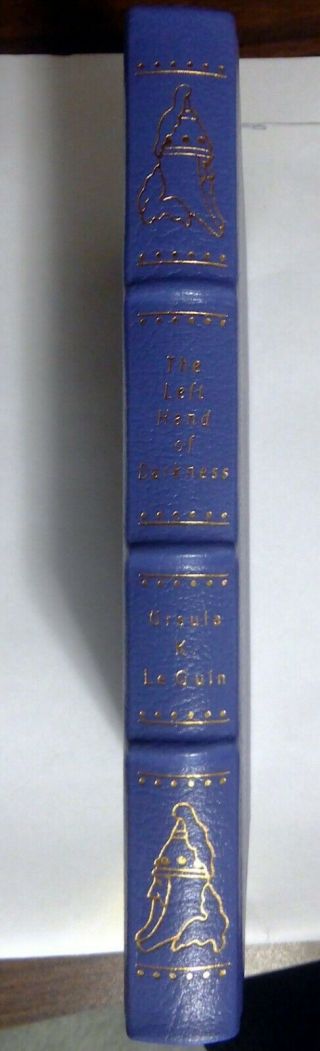 Ursula K.  Le Guin: Left hand of Darkness.  Easton press (signed first Edition) 3