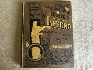 Dante’s Inferno By Dante Alighieri Illustrated By Gustave Dore,  Circa 1880