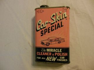 Vintage Car - Skin Special Cleaner And Polish For All Car Finishes Can