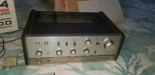 Vintage Kenwood Model Ka - 6004 Stereo Integrated Amplifier W/ Boxes